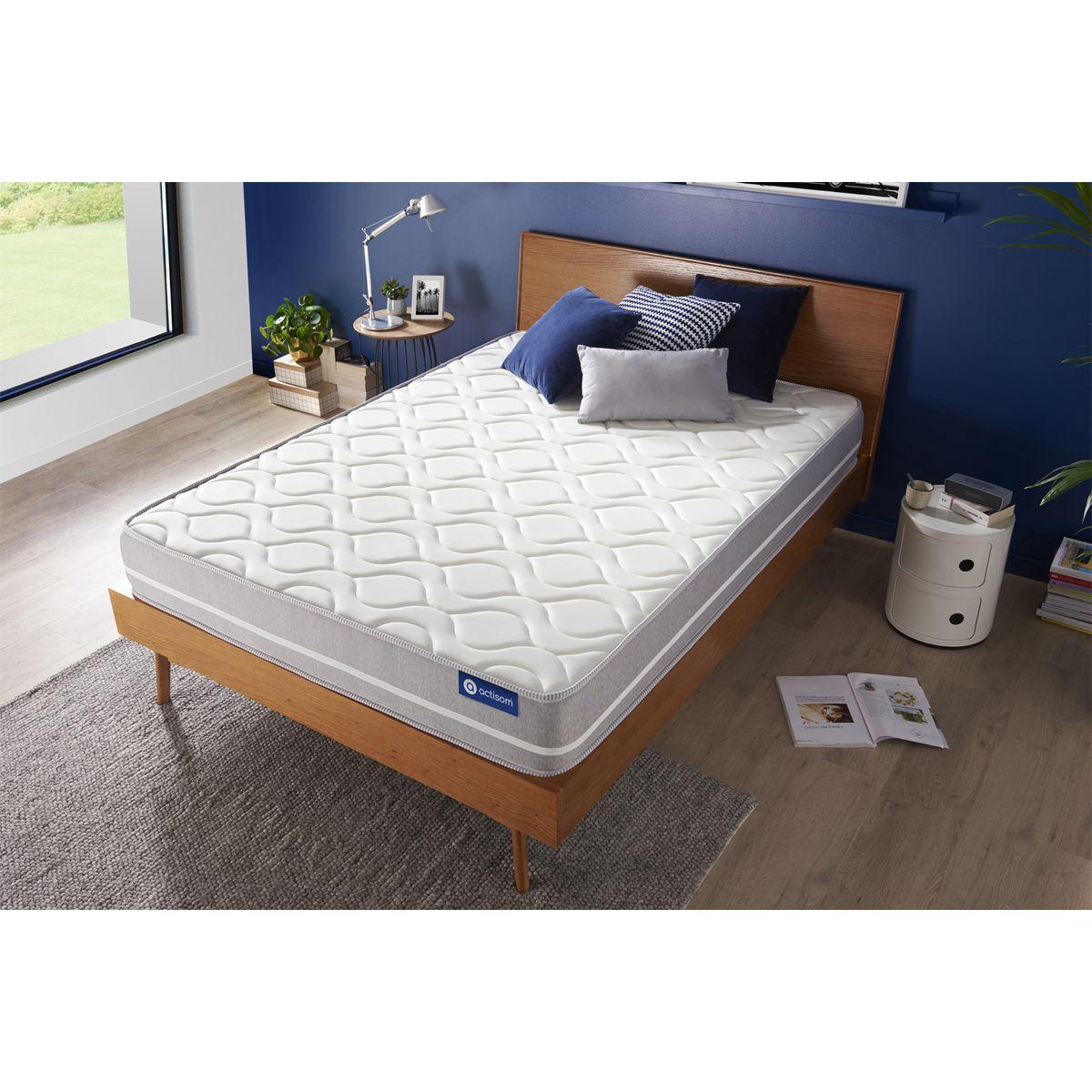 MATRATZE Actiflex touch Taschenfederkern 80 x 200 cm h1 - Weiß, Textil (80/200cm) - ACTISOM
