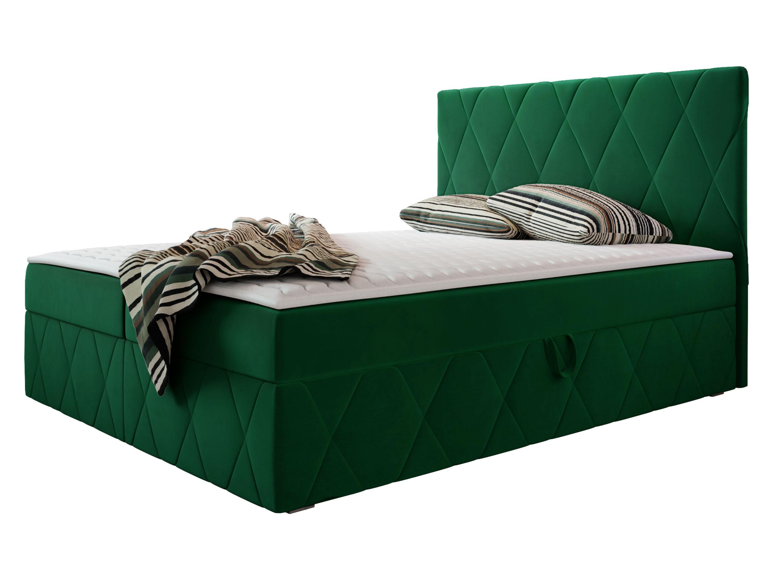 BOXBETT Simoti - H3 - Grün, Holzwerkstoff (160/200cm) - MIRJAN24