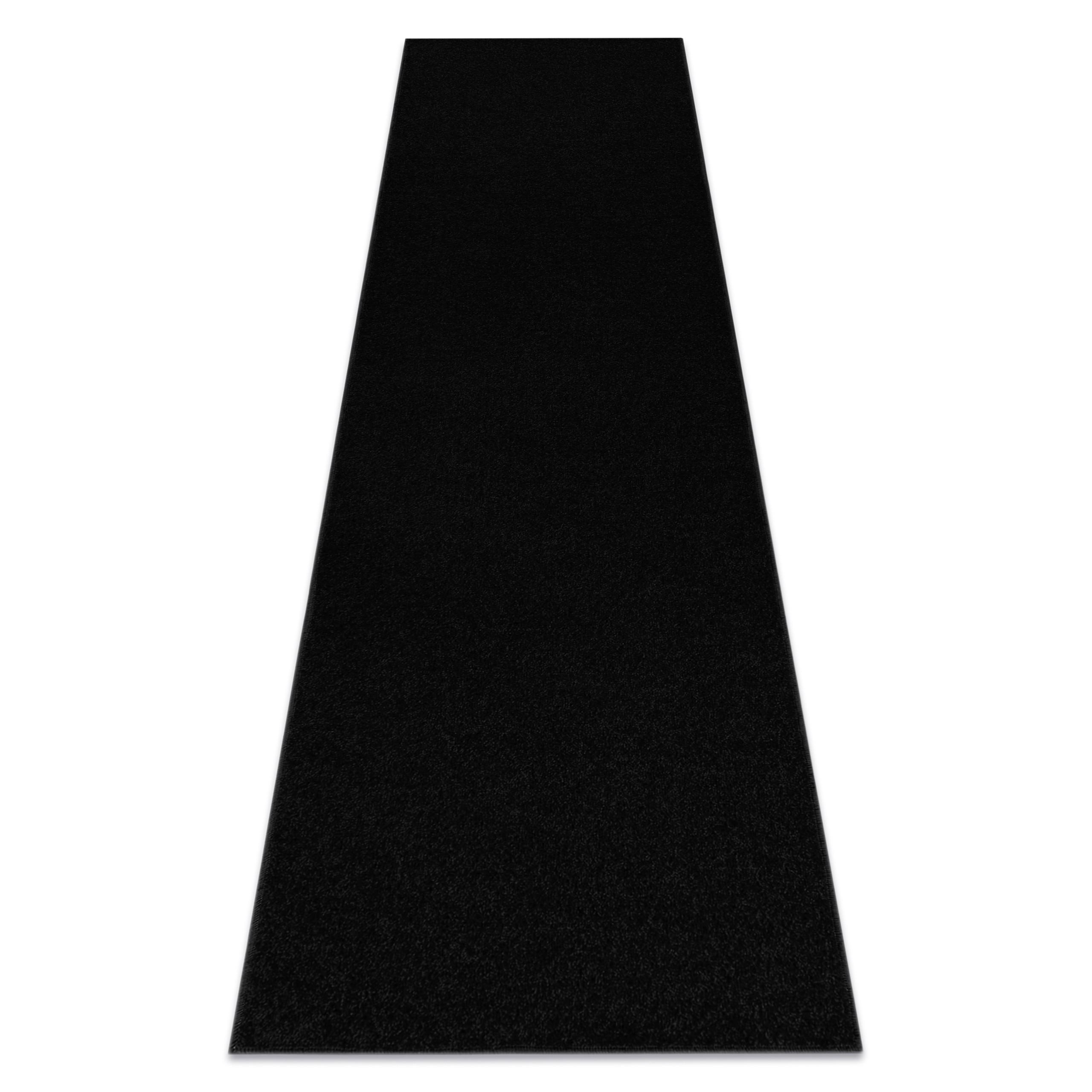 LÄUFER TRENDY 159 110/130 cm - Schwarz, Textil (110/130cm) - rugsX
