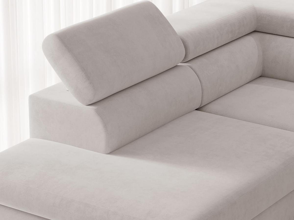 ECKSOFA Argon U Grau - Schwarz/Grau, Holz/Textil (322/190cm) - Graingold