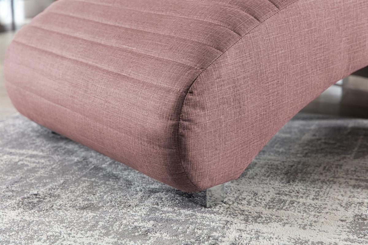 RELAXLIEGE Abramo In Lisbon - Rosa, Holzwerkstoff/Textil (73/80/170cm) - Fun Möbel
