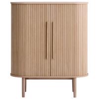 HIGHBOARD Meta 1-türig 100 cm - Hellbraun/Beige, Holz/Holzwerkstoff (100/118/40cm) - Selsey