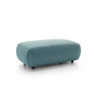 MASSENO Sitzhocker ZEST, Modern Polsterhocker, Fußhocker Blau - Blau, Holzwerkstoff/Kunststoff (70/42/113cm) - MASSENO