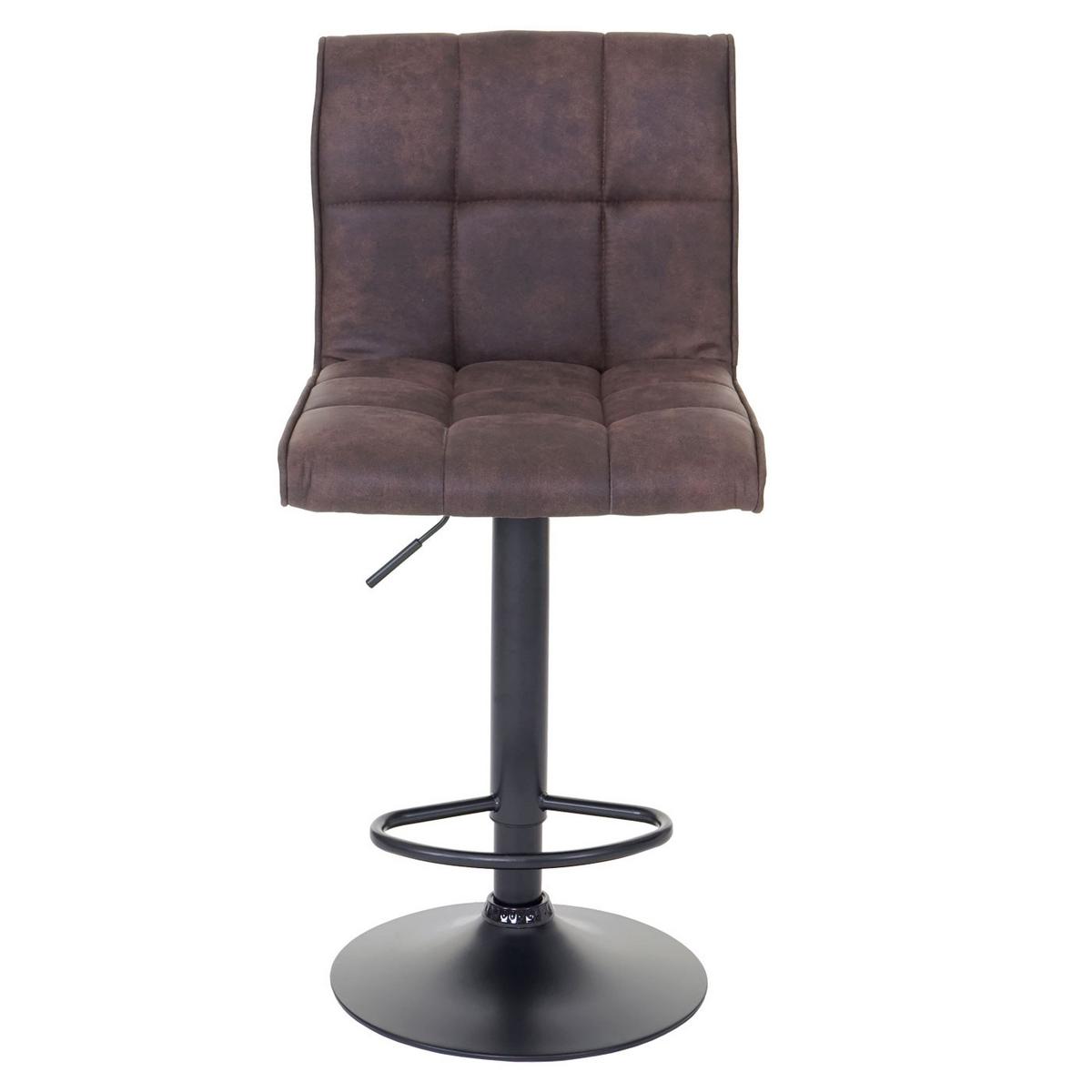 BARHOCKER Dunkelbraun 2er-Set - Dunkelbraun, Textil (44/116/46cm) - MCW