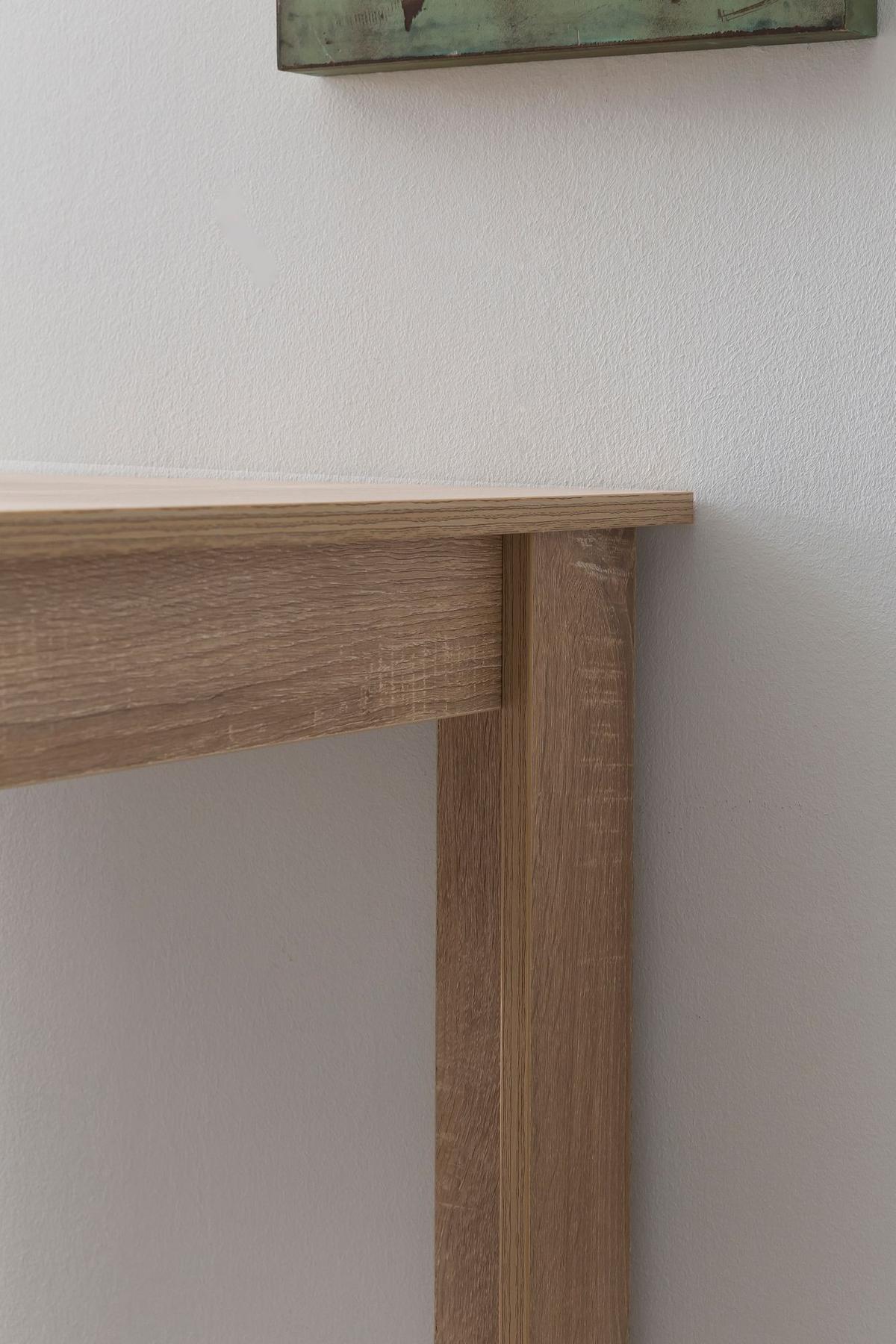 KÜCHENTRESEN GANDER Edelstahl 3 Fächer Ablage, Beige 120x60x107 cm - Beige, Holz/Metall (60/120/107cm) - KADIMA DESIGN