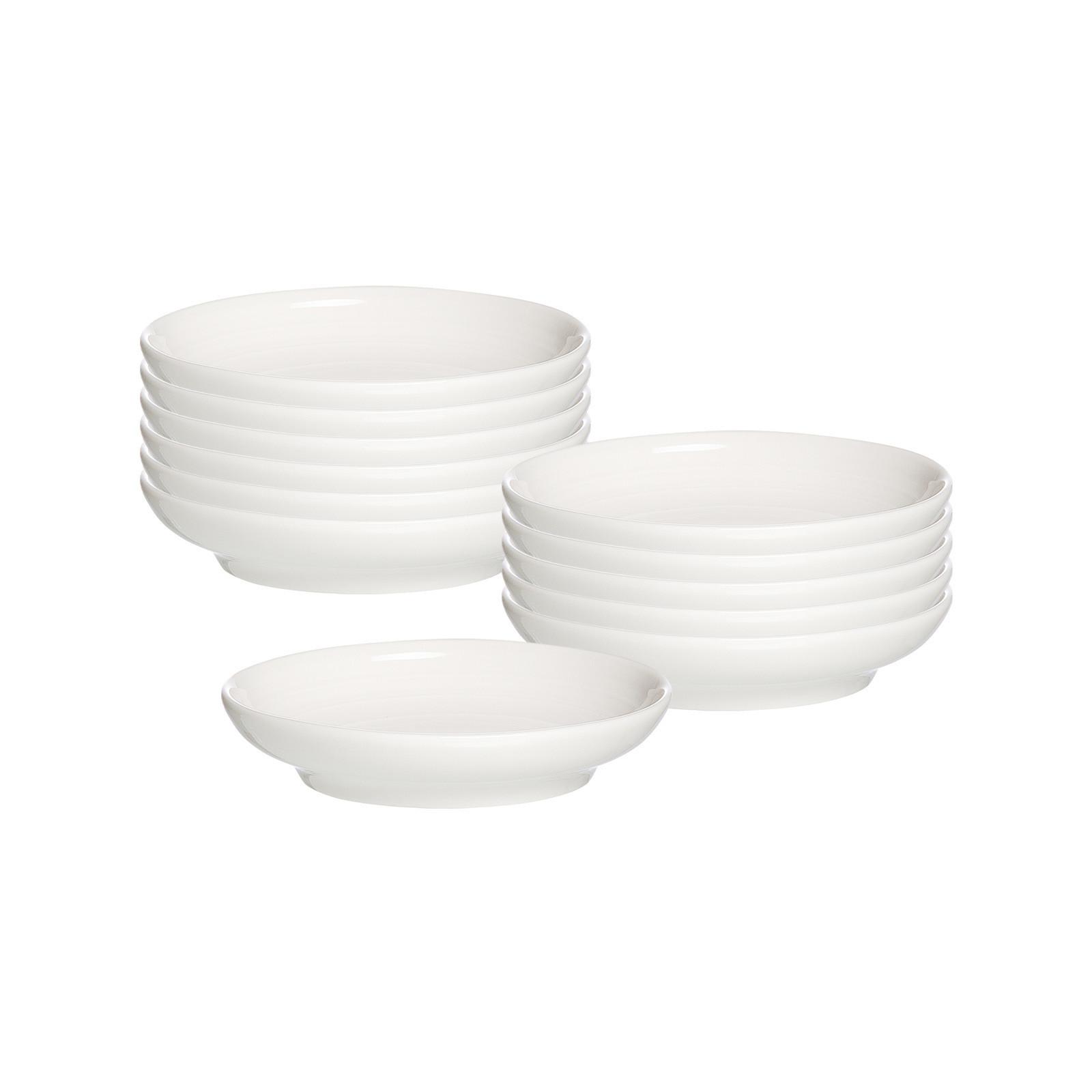 BEILAGENTELLER Levi weiß Ø 10 cm 12er Set - Weiß, Keramik (10cm) - Ritzenhoff Breker