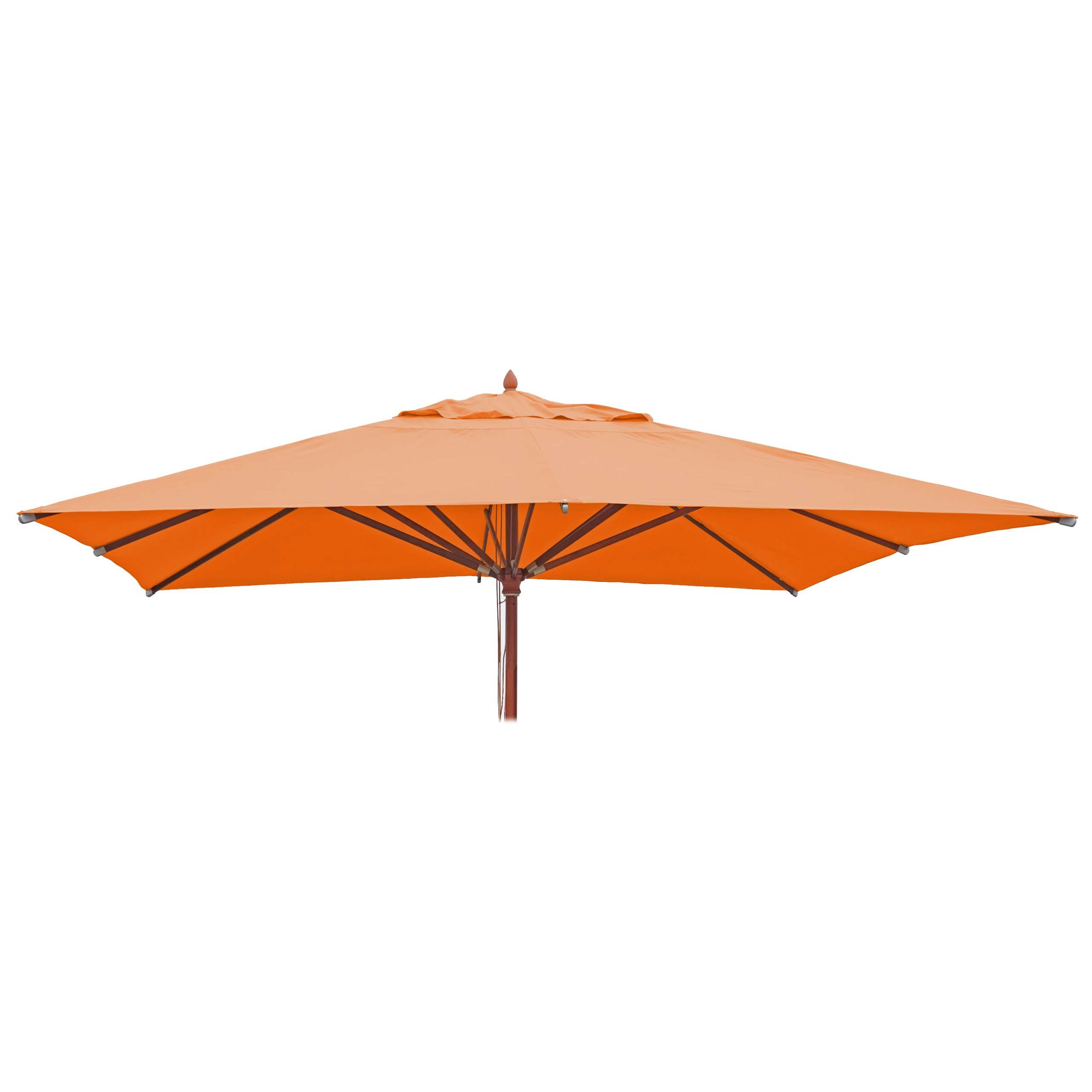 ERSATZ-BEZUG FÜR SCHIRM I Orange - Orange, Textil (300/300cm) - MCW