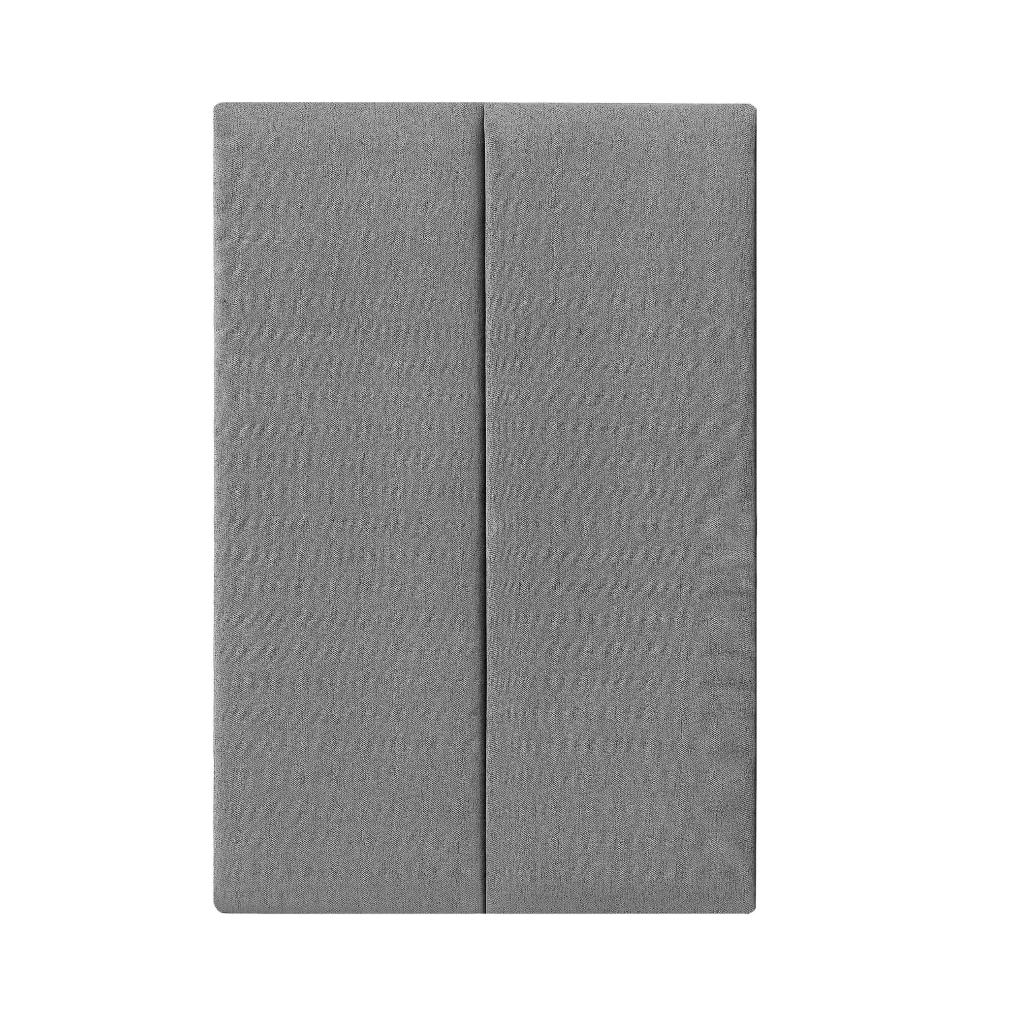 KOPFPOLSTER-SET 2 TLG. Carpino - Hellgrau, Textil (30/90/3cm) - [neu.haus]