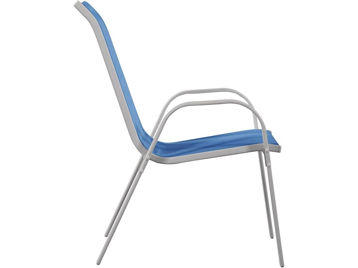 GARTENSESSEL cordoba Blau - Blau, Metall (75/92/53cm) - Habitat Garten