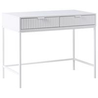 KONSOLENTISCH Weiß Adelaide - Weiß, Holzwerkstoff (50/77/100cm) - Beliani
