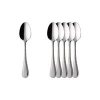 ESPRESSOLÖFFEL Kreuzband Septfontaines edelstahl 10,8 cm 6er Set - Silberfarben, Metall - Villeroy & Boch