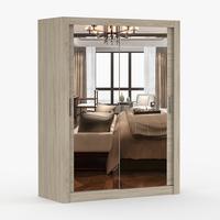 KLEIDERSCHRANK Milan 150 cm, 150/215/64, 2-türig, Sonoma-Eiche - Sonoma Eiche, Holzwerkstoff (150/215/64cm) - imoebel24