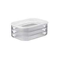AUFSCHNITTDOSEN Modula weiß 1650 ml - Weiß, Kunststoff (16/8.6/22.4cm) - Mepal