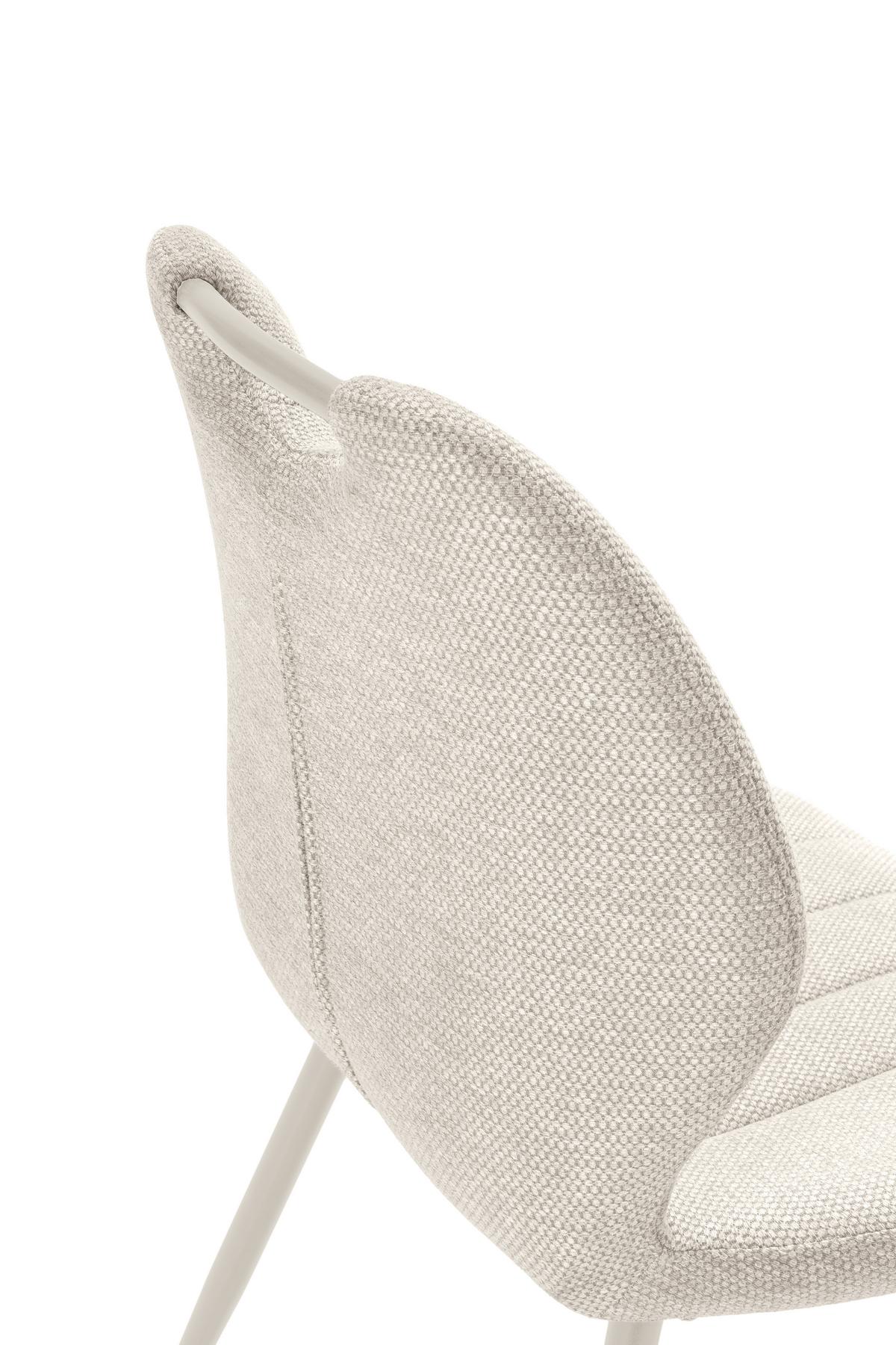 ESSZIMMERSTUHL Muli Beige 48/58/86 cm - Beige, Textil (58/86/48cm) - Calicosy