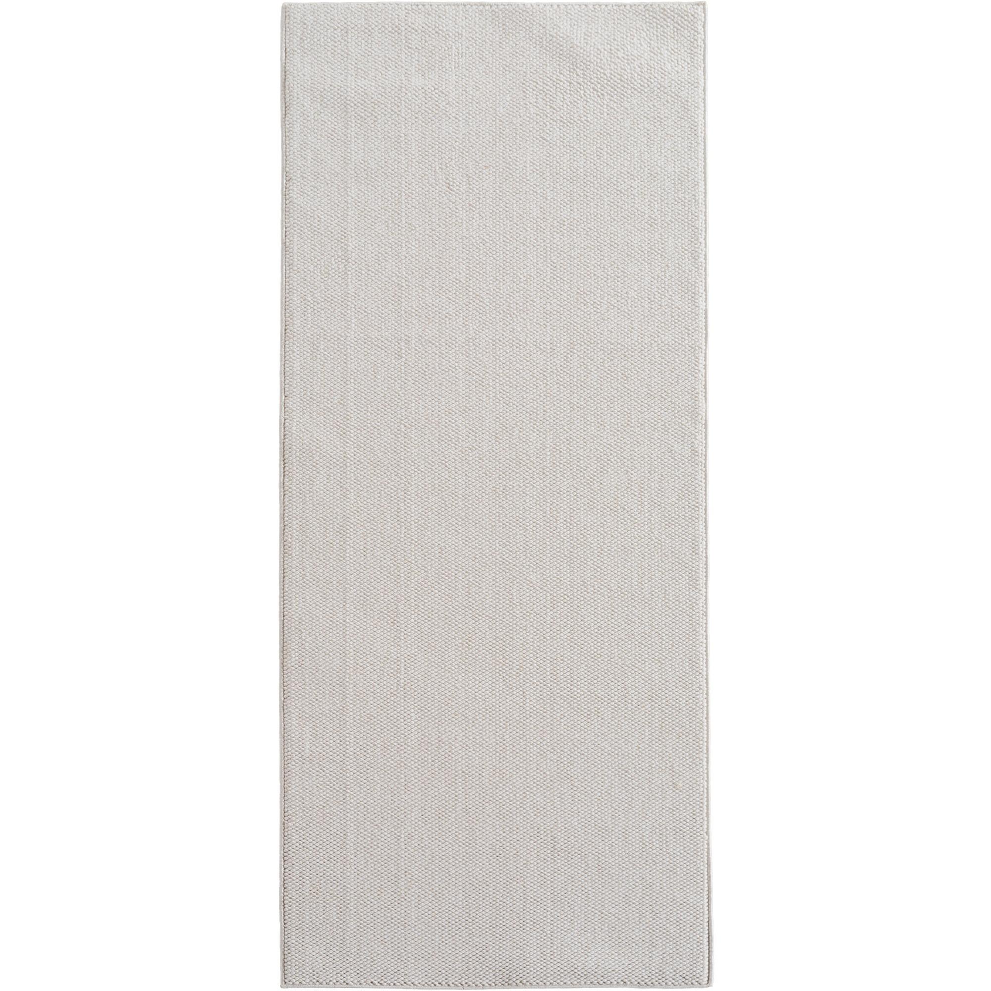 TEPPICH Flachgewebe LANGAU in Creme, meliert, 80 x 250 cm - Beige, Textil (80/250cm) - KADIMA DESIGN