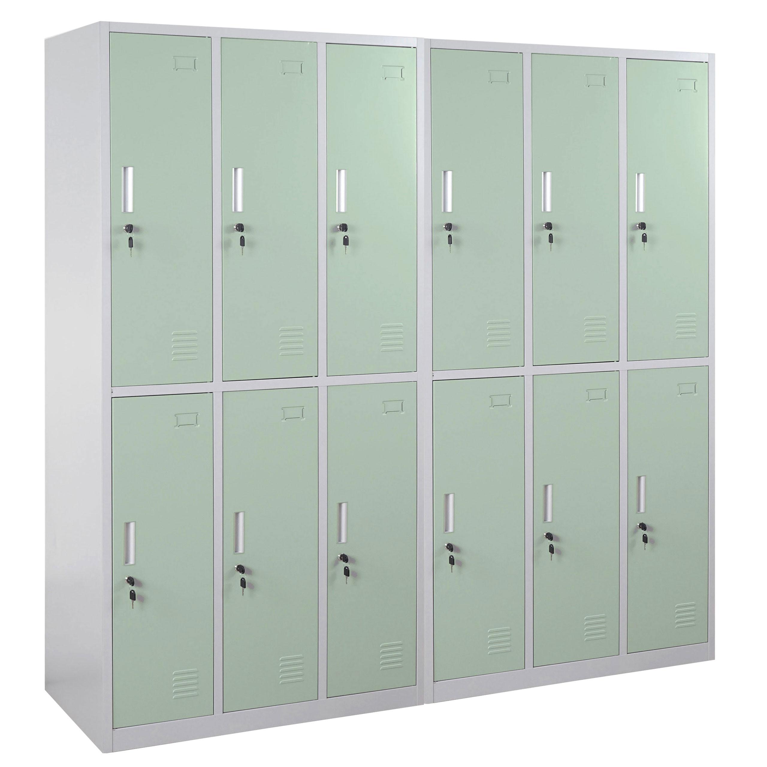 SCHLIESSFACH Green - Grün, Metall (180/180/50cm) - MCW