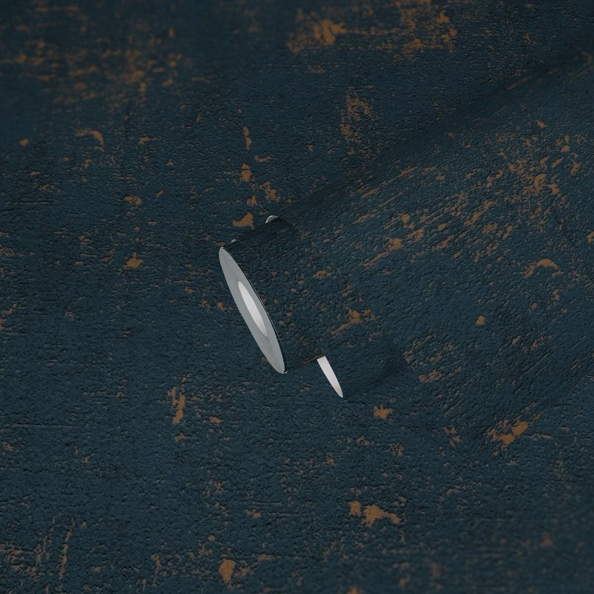 VLIESTAPETE Blau 53/1005 cm - Blau, Textil (53/1cm) - KUNSTLOFT