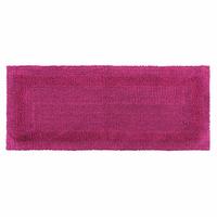 BADEMATTE 40/100 cm, 100% Baumwolle, wendbar - Magenta, Textil (40/100cm) - Homescapes