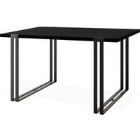 ESSTISCH Marco rechteckig ausziehbar, Schwarz 160-260/90/76 cm - Schwarz, Holzwerkstoff/Metall (90/260/76cm) - WFL GROUP