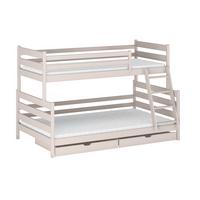 BETT 120/200 Léo Kaschmir - Beige, Holz (120/200cm) - Petits-meubles