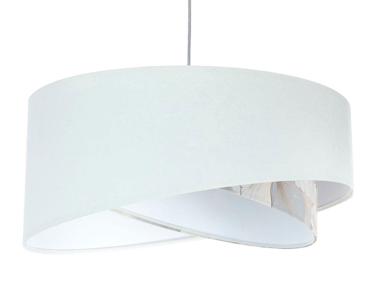 HÄNGELEUCHTE Weiß 50/23 cm - Beige, Kunststoff (50/1/23cm) - ONZENO