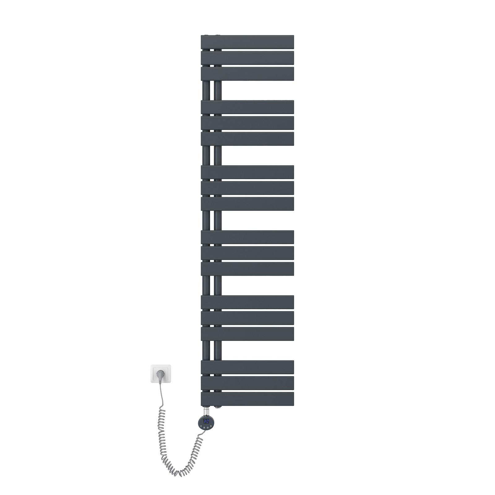 HEIZKÖRPER Elektrisch WLAN Thermostat Anthrazit 159,9/40 cm - Anthrazit, Metall (40/159.9/5.9cm) - EMKE