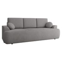 SCHLAFSOFA Velo - Schwarz/Grau, Holz/Kunststoff (248/94/110cm) - MIRJAN24