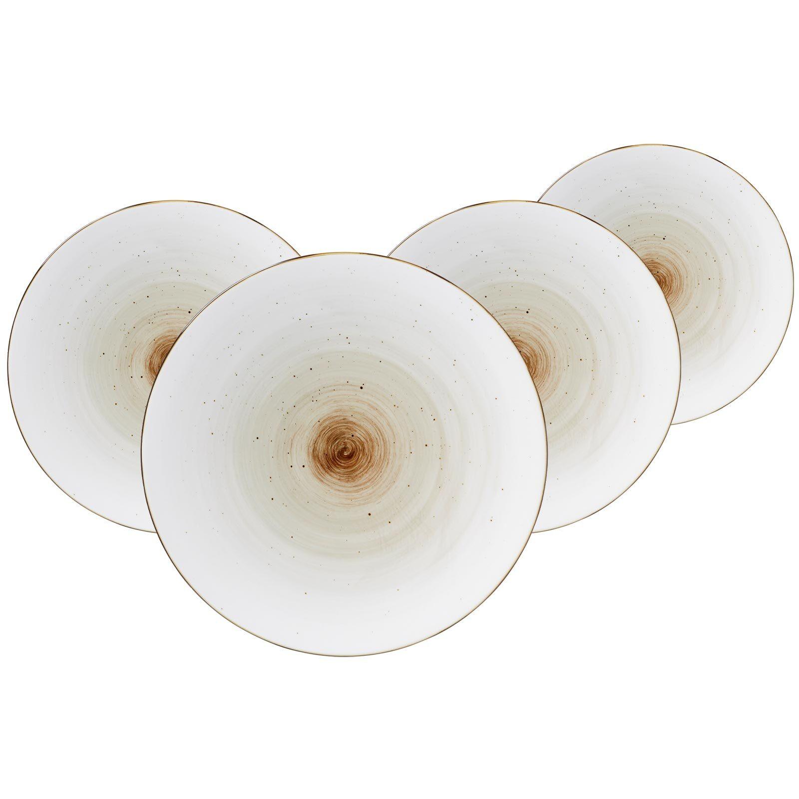 SPEISETELLER Cosmo grau ø 26,5 cm 4er Set - Grau, Keramik (26.5cm) - Ritzenhoff Breker