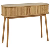 KONSOLENTISCH Braun Selah - Braun, Holzwerkstoff (100/80/35cm) - Beliani