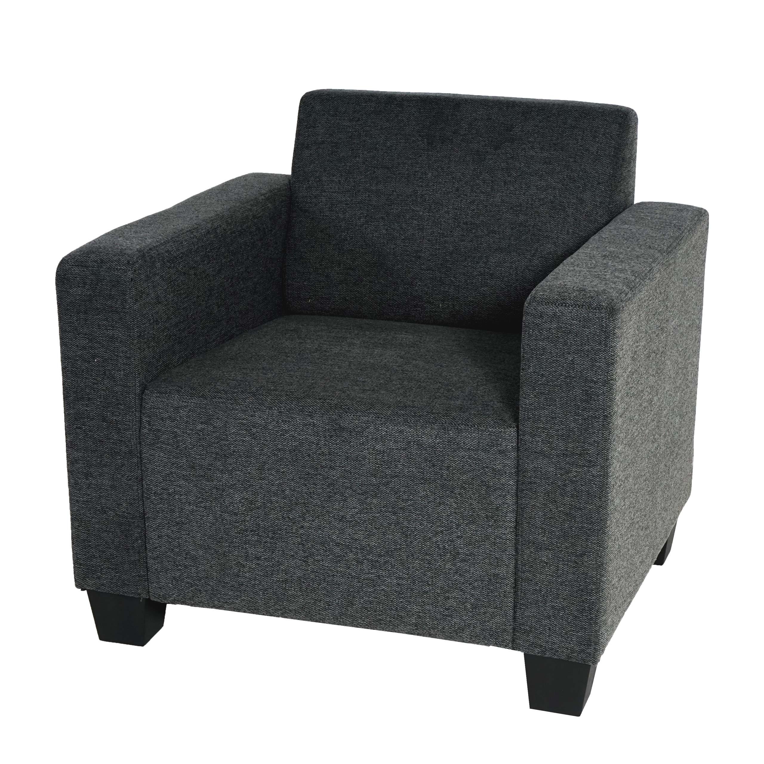 LOUNGESESSEL Anthrazit - Anthrazit, Textil (82/76/72cm) - MCW