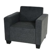 LOUNGESESSEL Anthrazit - Anthrazit, Textil (82/76/72cm) - MCW