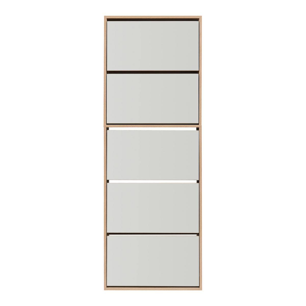 SCHUHKIPPER Lund - Sonoma Eiche, Holzwerkstoff (24/169/60cm) - [en.casa]