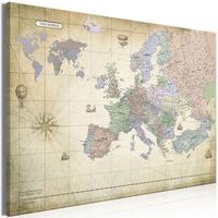 KUNSTDRUCK Bunt 120/80 cm - Beige/Multicolor, Textil (120/80cm) - KUNSTLOFT