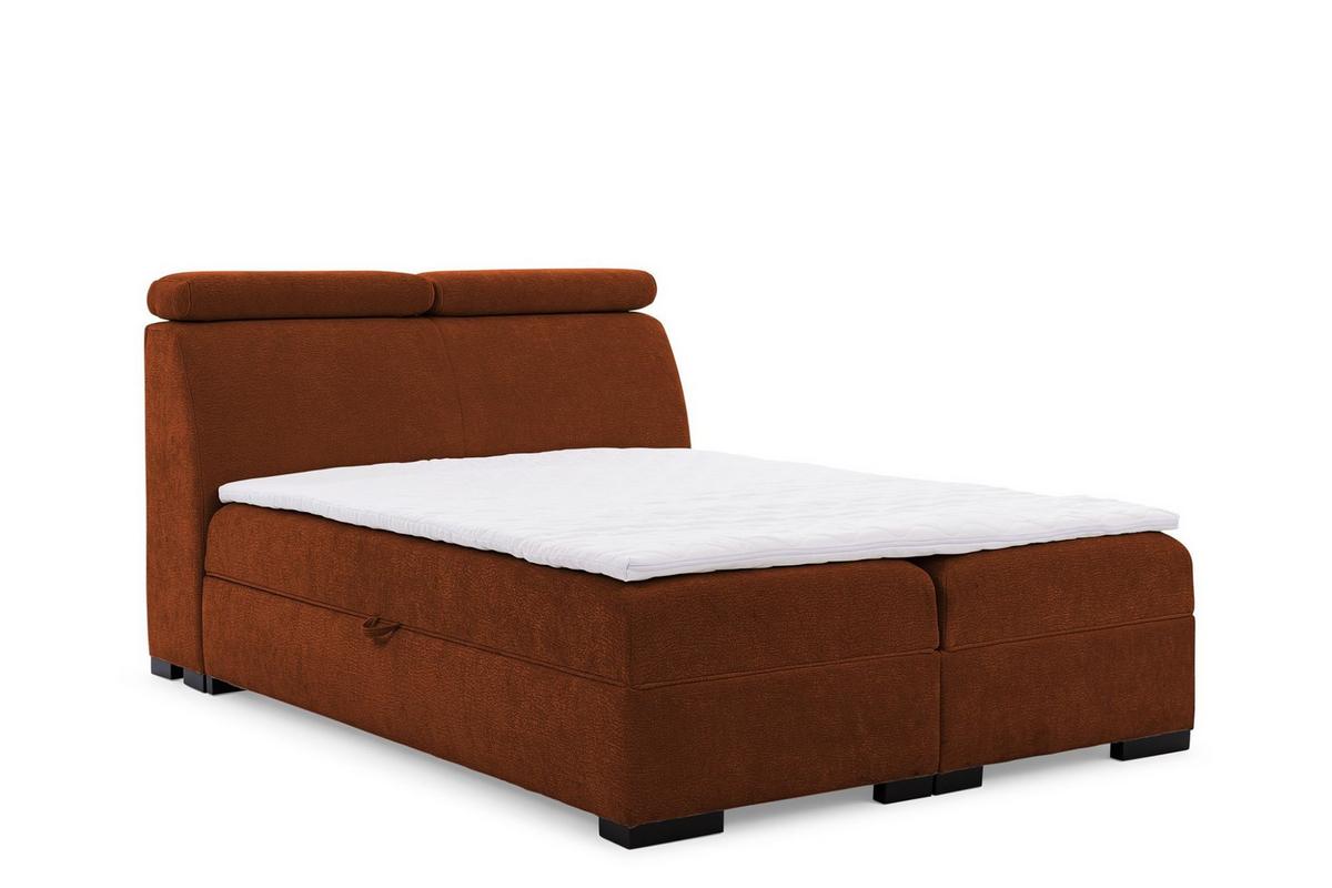 BOXBETT Nestor Dress Me Set.1 - Rotbraun, Holzwerkstoff/Textil (200/200cm) - Fun Möbel