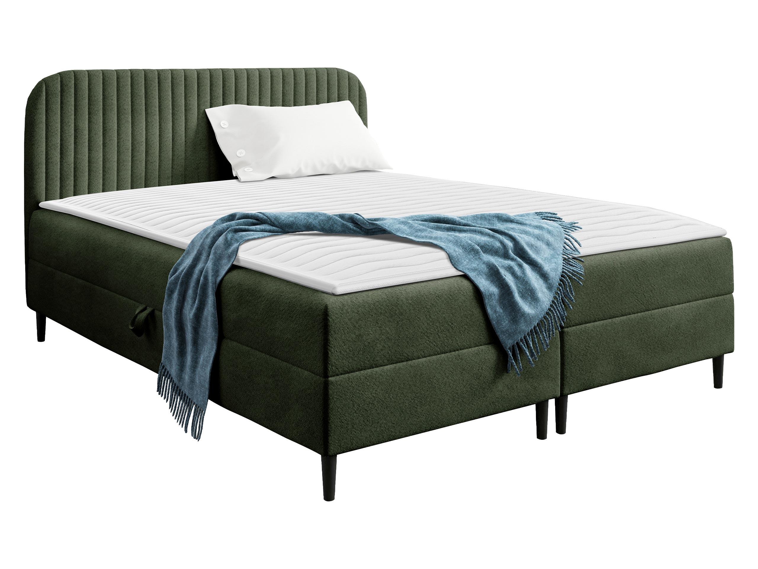BOXBETT Box Best 1 - H3 - Schwarz/Grün, Holz/Holzwerkstoff (200/200cm) - MIRJAN24