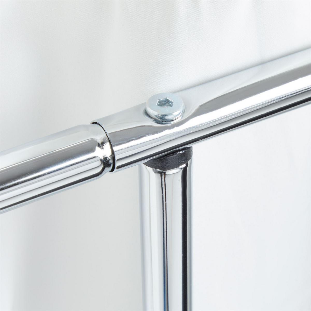 HERRENDIENER CAMILO chrom - Chromfarben, Metall (45/107/36cm) - IDIMEX