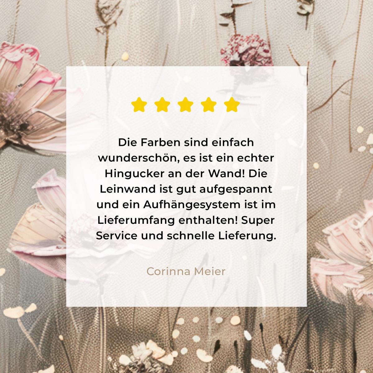 LEINWANDBILD Blumen - Rosa - Modern - Beige Room Decor 30x40 cm - Beige, Textil (30/40cm) - MuchoWow
