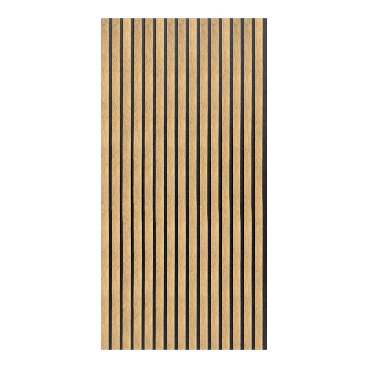 AKUSTIK WANDPANEEL-SET Vang 4-TLG. III. - Eichefarben, Holzwerkstoff/Kunststoff (60/120/2.1cm) - NEU.HOLZ