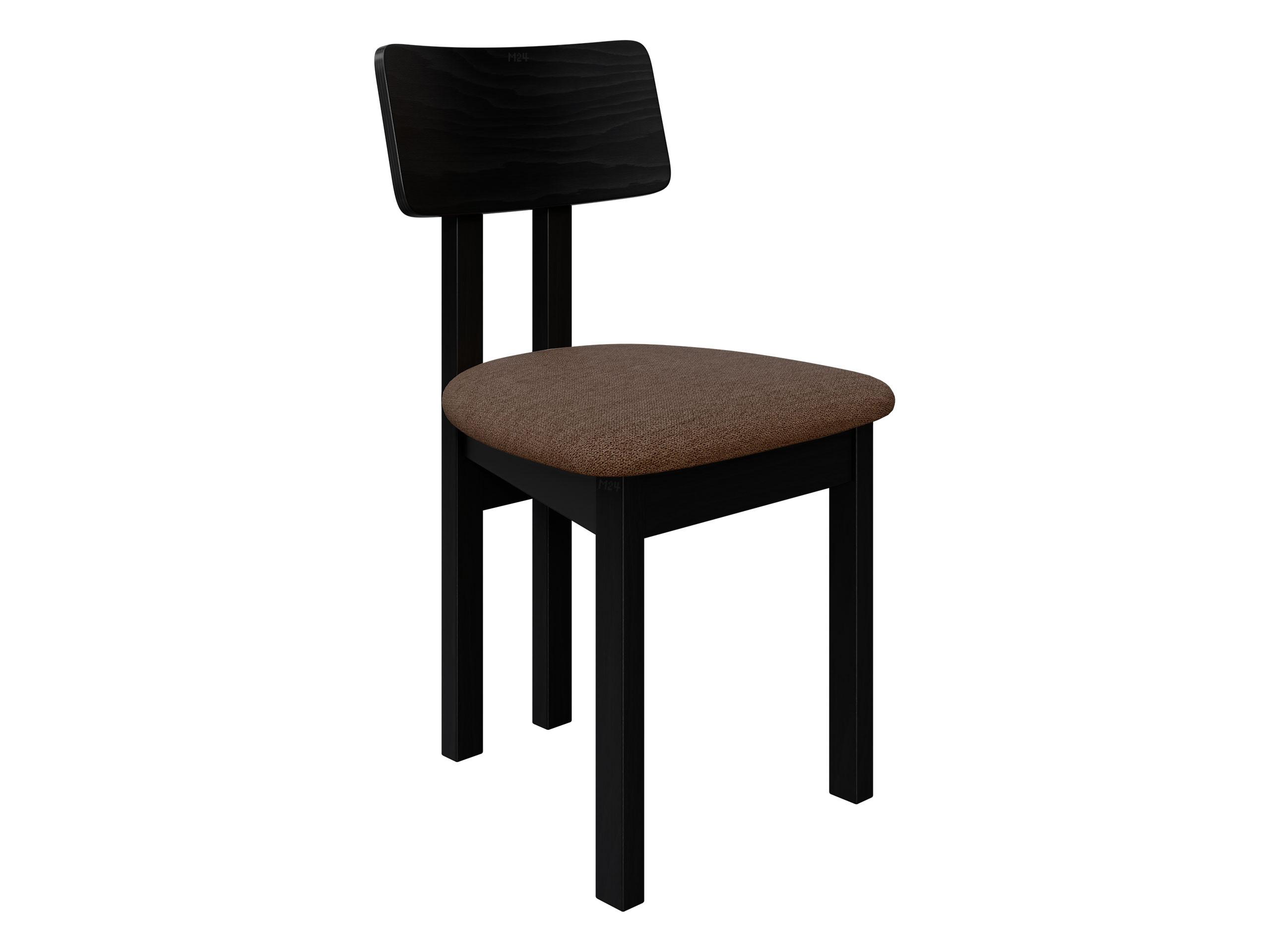 ESSZIMMERSTUHL Divo II - Schwarz/Braun, Holz/Textil (47/85/48cm) - MIRJAN24