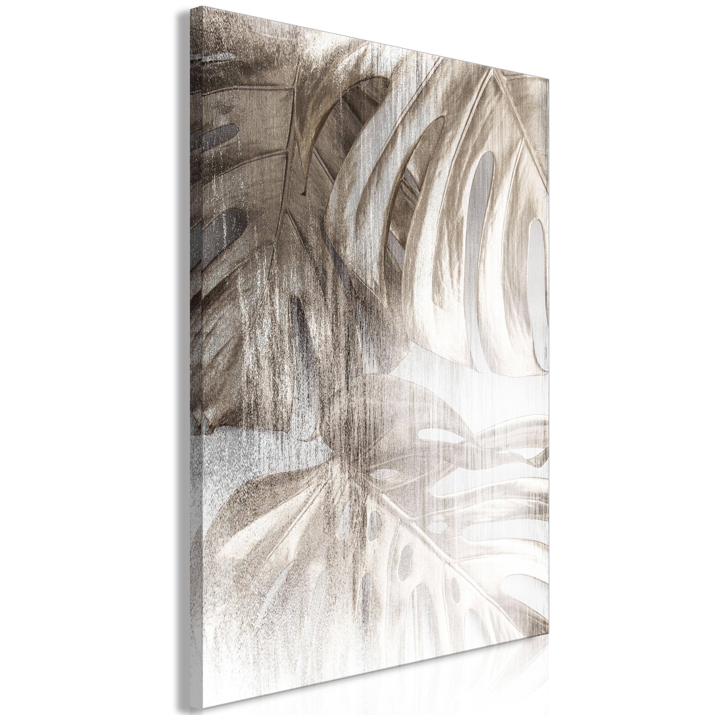 KUNSTDRUCK Braun 40/60 cm - Braun/Grau, Textil (40/60cm) - KUNSTLOFT