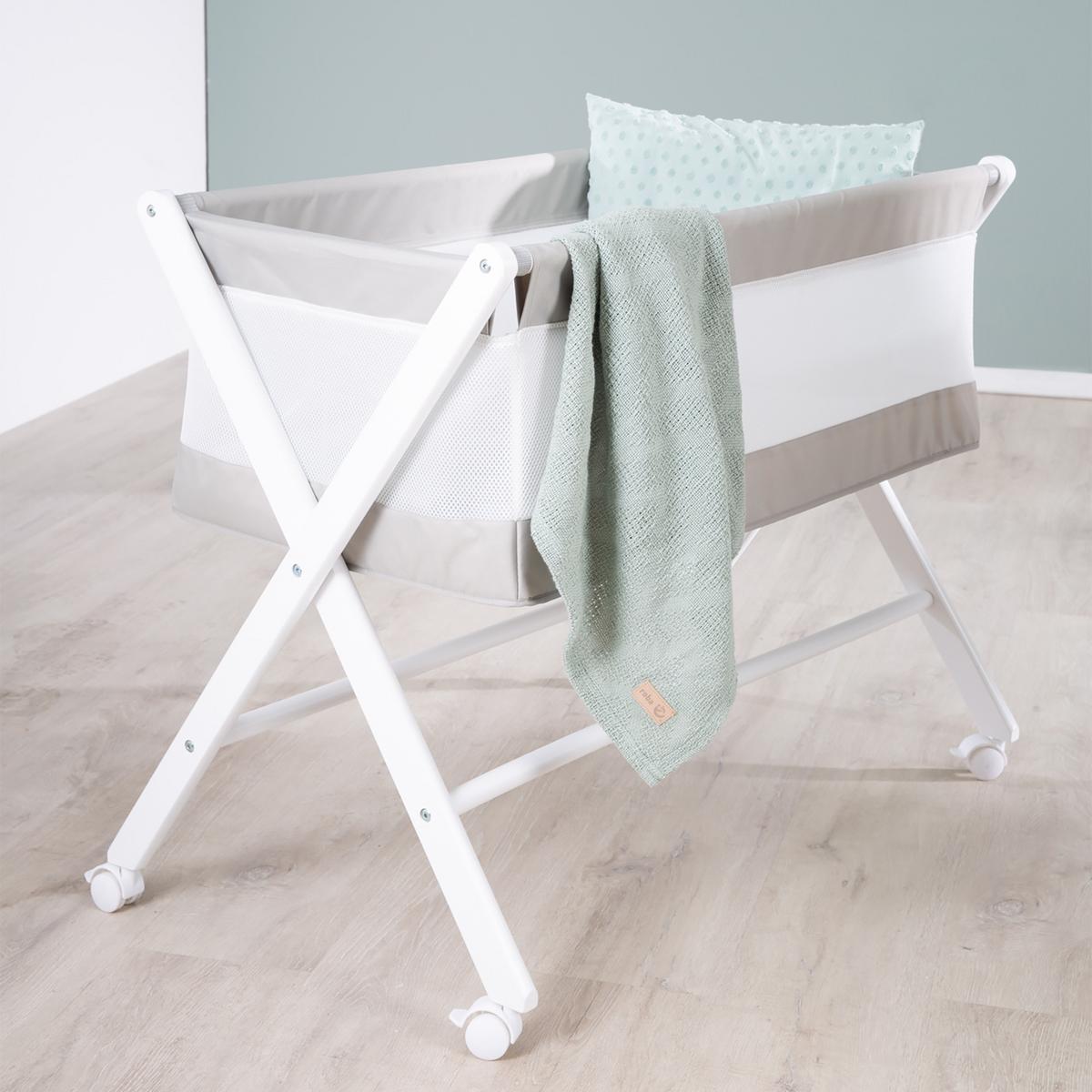 BEISTELLBETT 85 x 45 cm - Weiß, Holzwerkstoff (45/85cm) - Roba