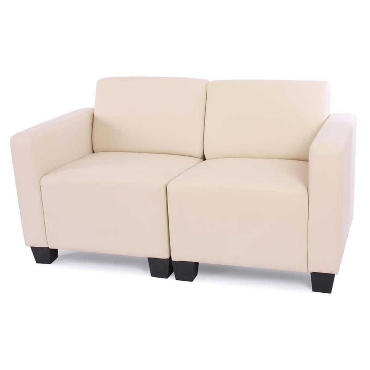 2-SITZER SOFA Beige - Beige/Creme, Textil (136/76/72cm) - MCW