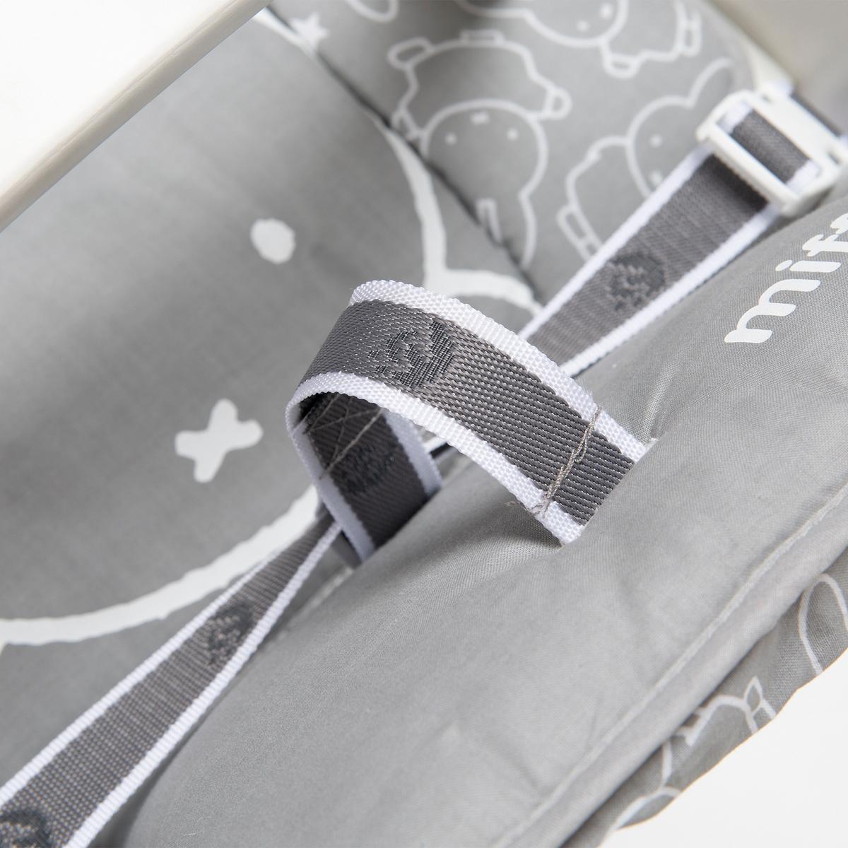 HOCHSTUHL-SITZVERKLEINERER 2-teilig Miffy - Grau, Textil (42/59/59cm) - Roba
