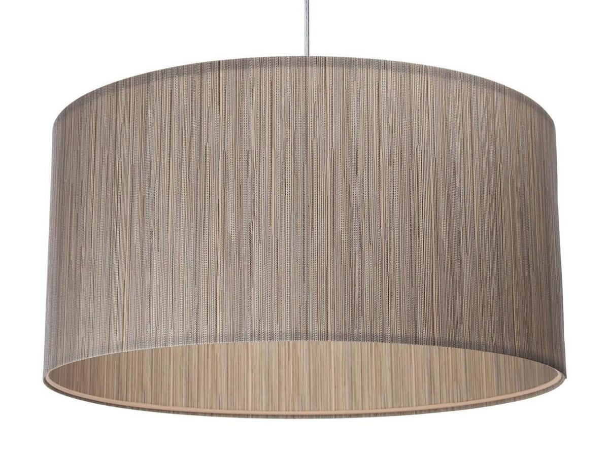 HÄNGELEUCHTE Grau 60/30 cm - Beige/Grau, Kunststoff (60/1/30cm) - ONZENO