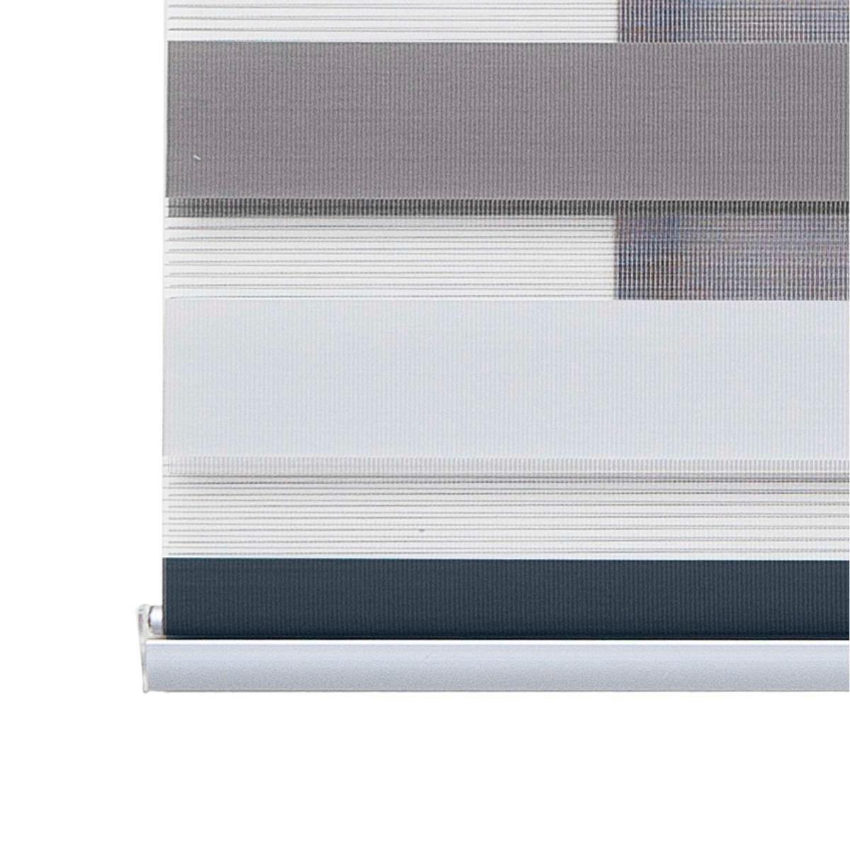 DOPPELROLLO Dreifarbig 200x250 cm - Multicolor, Kunststoff (200/250cm) - STORESDECO