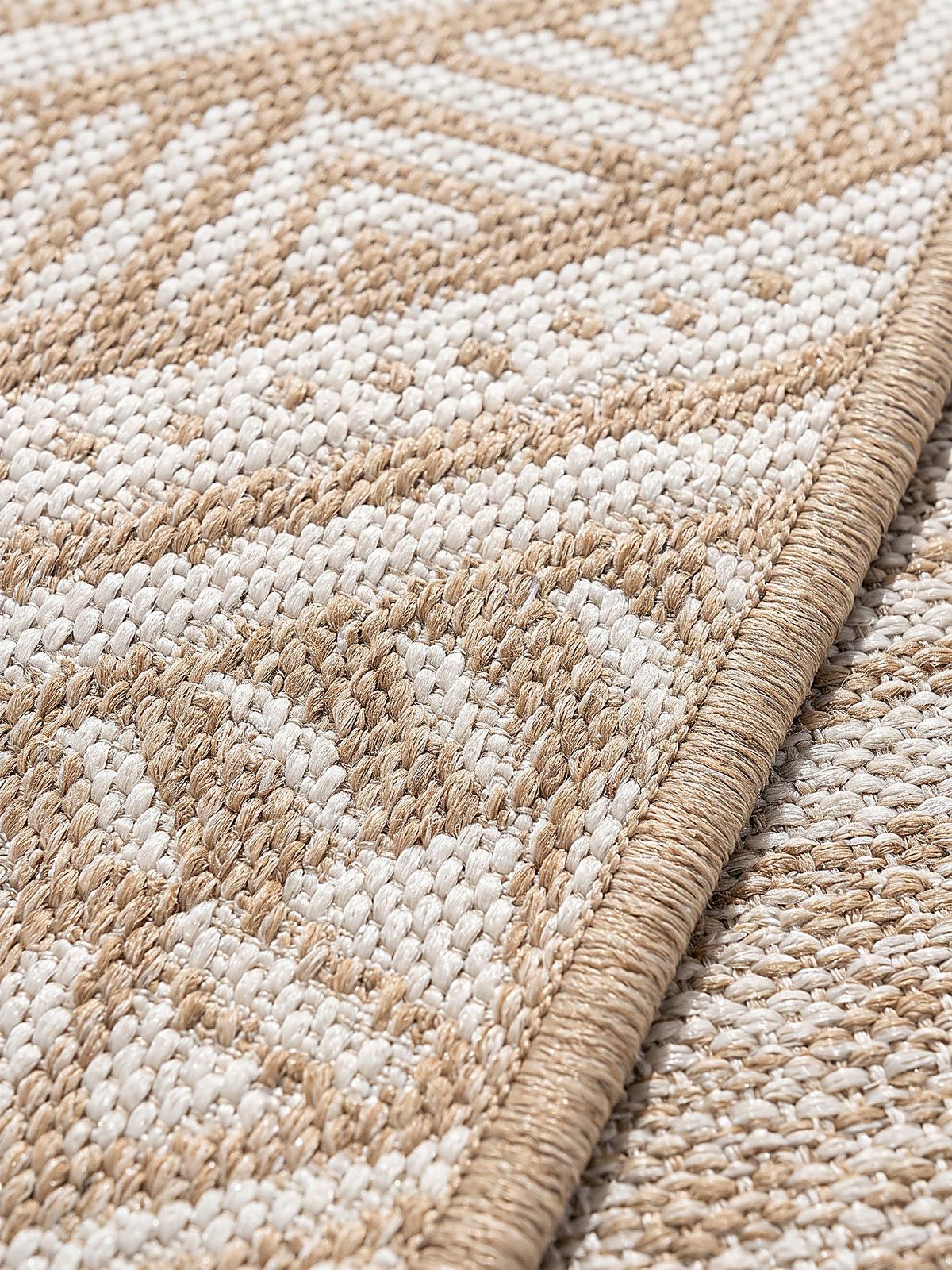 TEPPICHLÄUFER Orientalisch BORNO Polypropylen Natur 80 x 200 cm - Beige, Textil (80/200cm) - KADIMA DESIGN