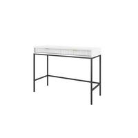 KONSOLENTISCH STELLARE 104/78/50 cm mit Schubladen, Weiß - Weiß, Holzwerkstoff (50/104/78cm) - MASSENO