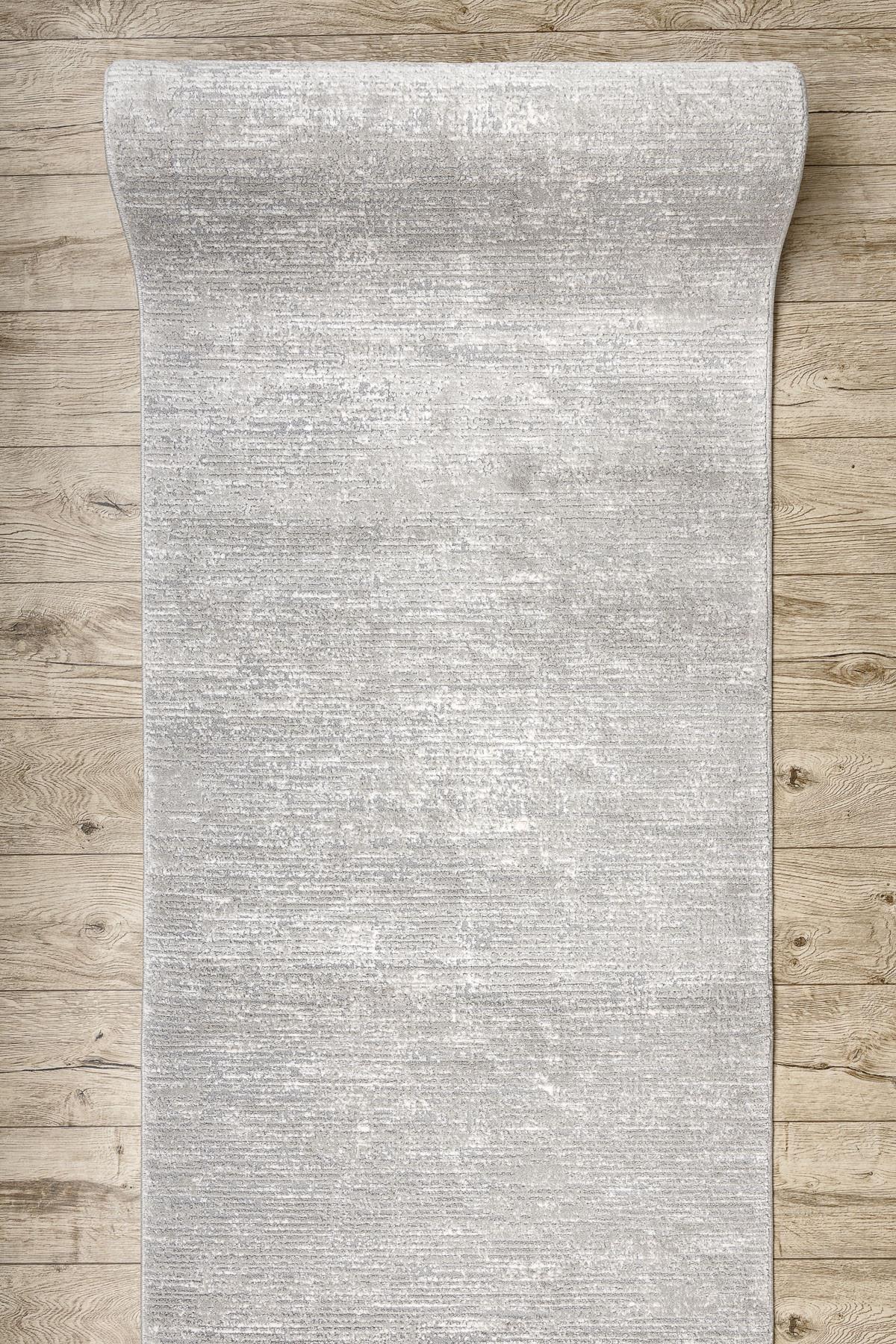 LÄUFER TULS MODERN 90/100 cm - Grau, Textil (90/100cm) - rugsX