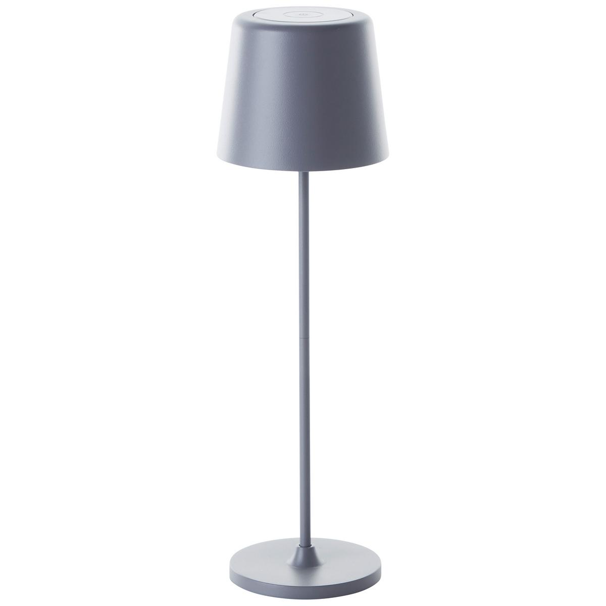 AUSSENTISCHLEUCHTE Kaami G90939/22 - Grau, Metall (10/10/37cm) - Brilliant