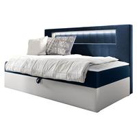 BOXBETT Gold Junior 2 - H3 - Blau/Weiß, Holz (90/200cm) - MIRJAN24